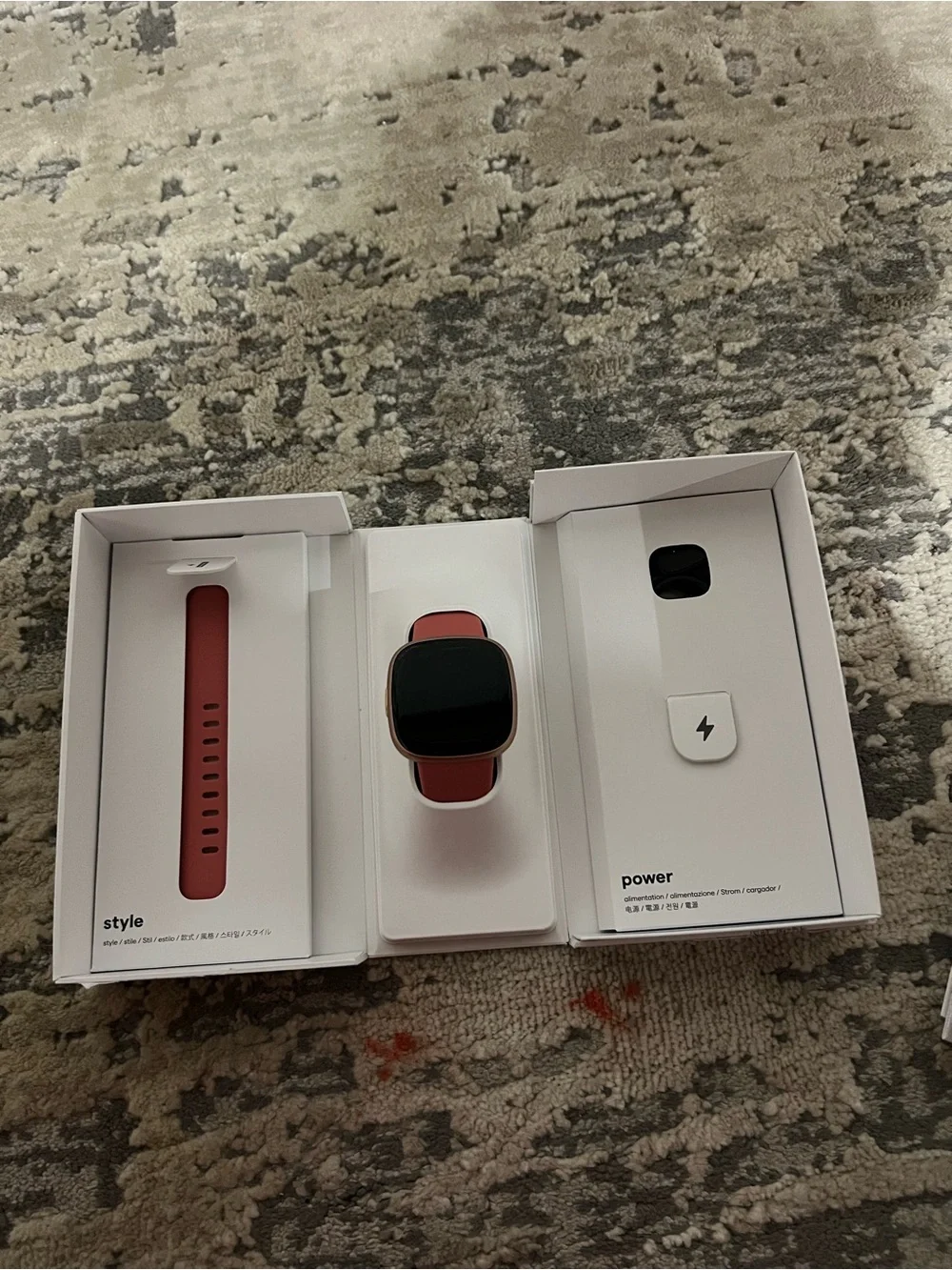 NEW Fitbit Versa 4 Fitness Smartwatch with Daily Readiness, GPS Copper Rose